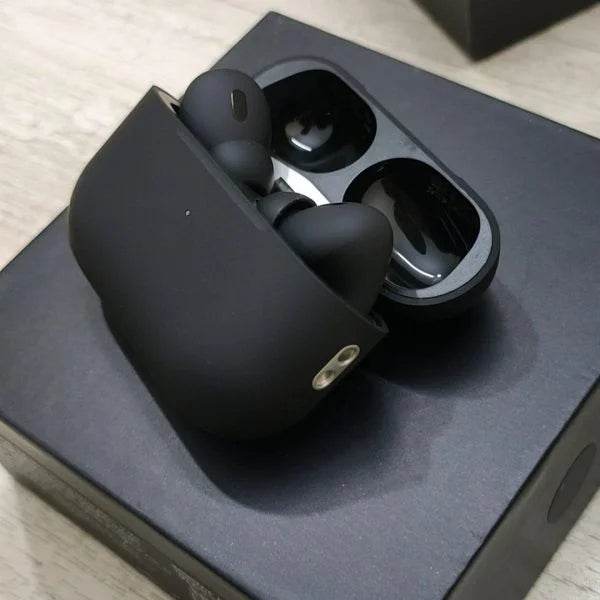 Apple Airpords Pro USA + Free Cover - Design by Apple in California USA - 100% Original Full ANC Control, Clear Sound Quality and Long battery timing - Stile Gadget