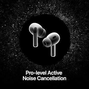 Apple Airpords Pro 2nd generation + Free silicone Case - made in California design by USA - High quality sound and battery timing Stile Gadget