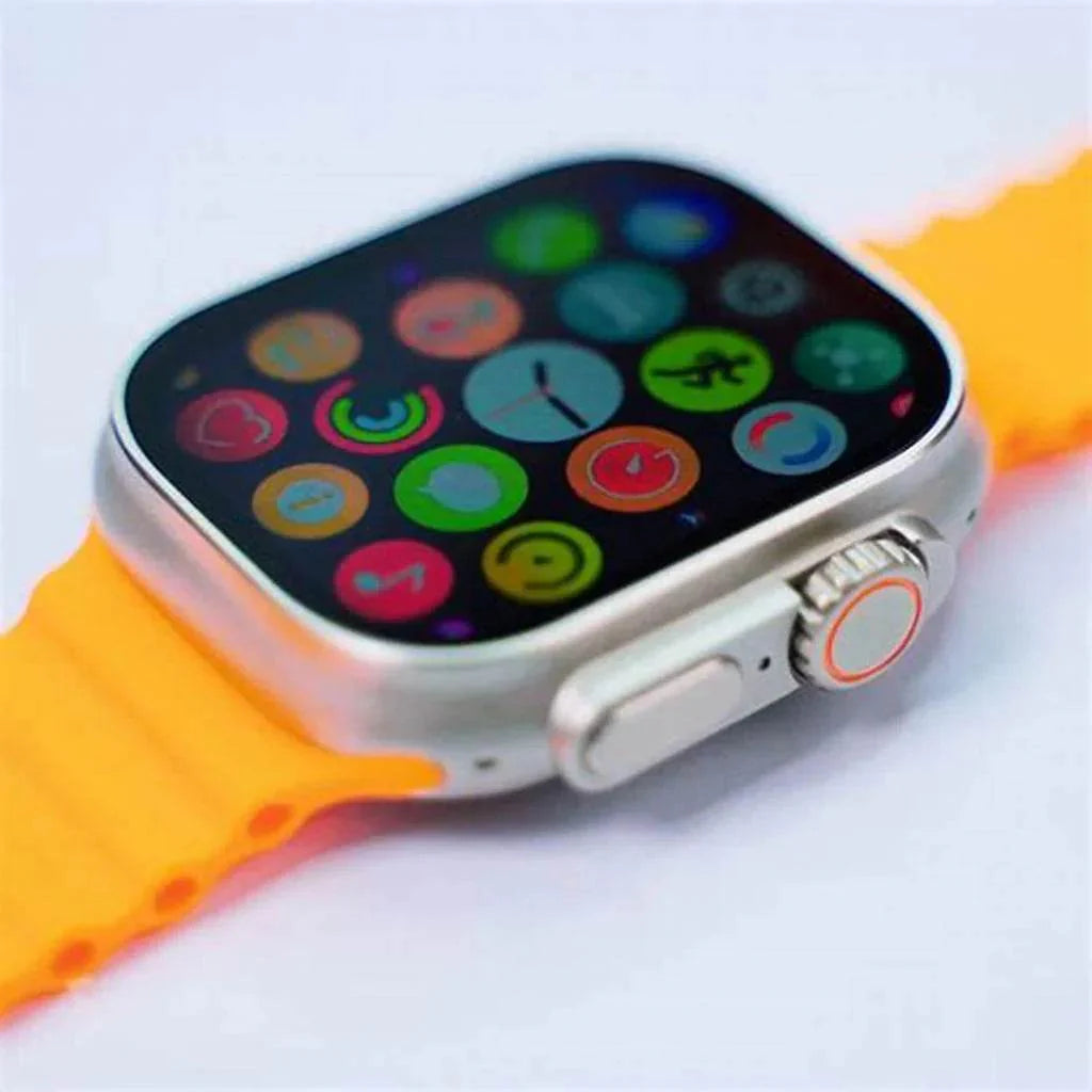 Latest Ultra 10 Smartwatch Series 8 - 10-in-1 with 2.0" HD Screen & 10 Straps - Stile Gadget