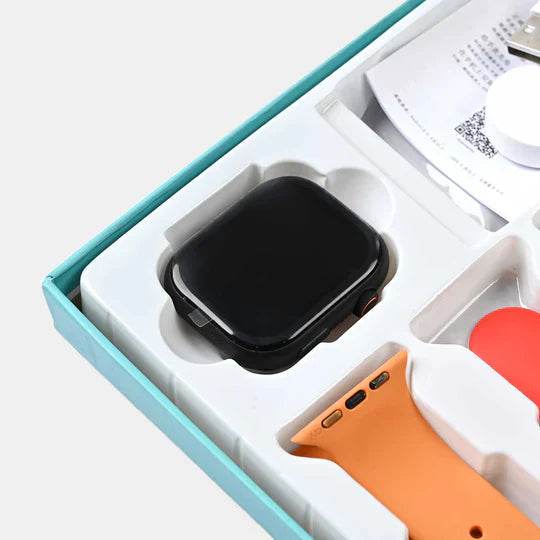 Crown 7 + 2 Smart Watch Ultra 2 and S9 Smart Watch - 7 Attractive Straps - 2 Dial Ultra 2 and S9 Smart Watch - Stile Gadget