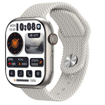 HK9 ProMAX+ Smart Watch, Series 9 AMOLED AI CHATGPT - Upgraded Version - Stile Gadget