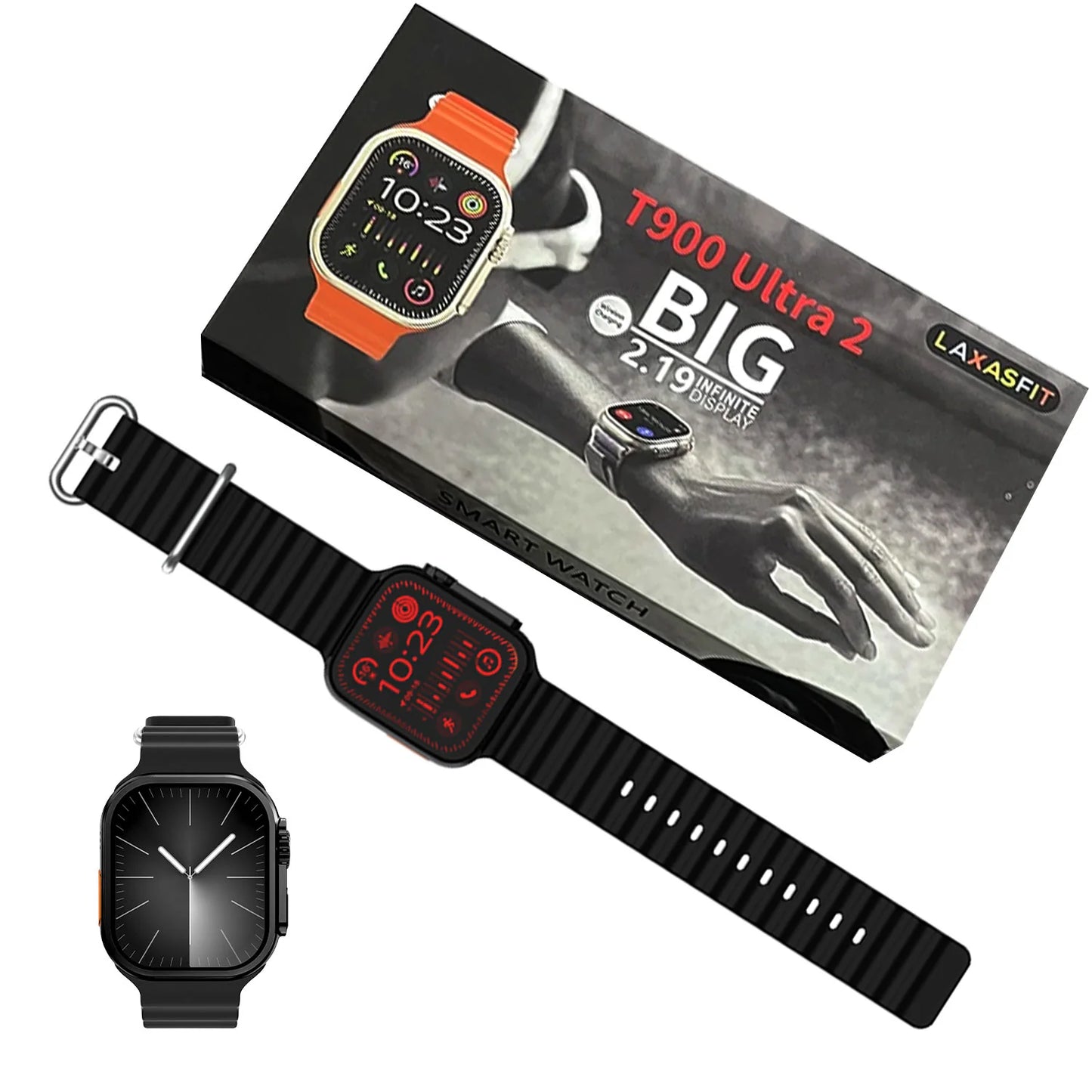 T900 Ultra 2 Smart Watch, High quality hd display with premium quality Strap Full Touch Watch for Men & Women