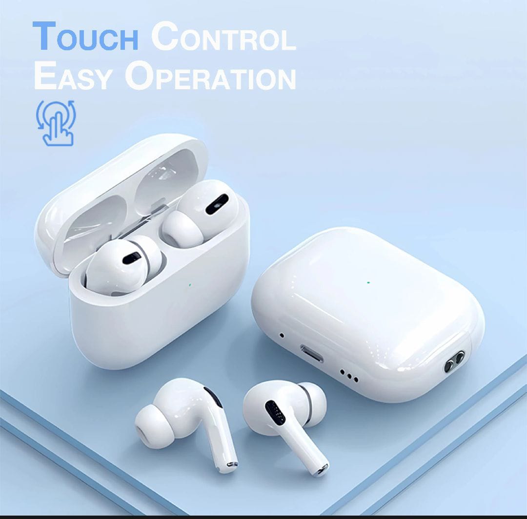 2025 Apple Airpods Pro 2nd generation, Premium Quality sound with free cash on delivery with Allow to open