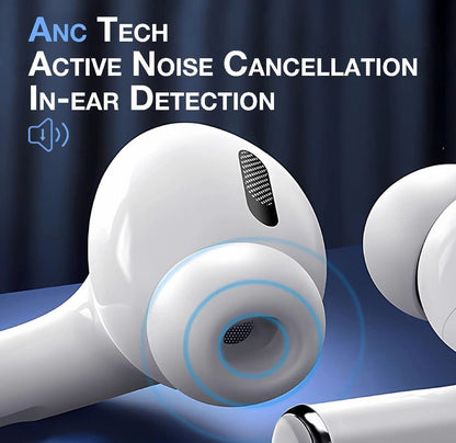 2025 Apple Airpods Pro 2nd generation, Premium Quality sound with free cash on delivery with Allow to open