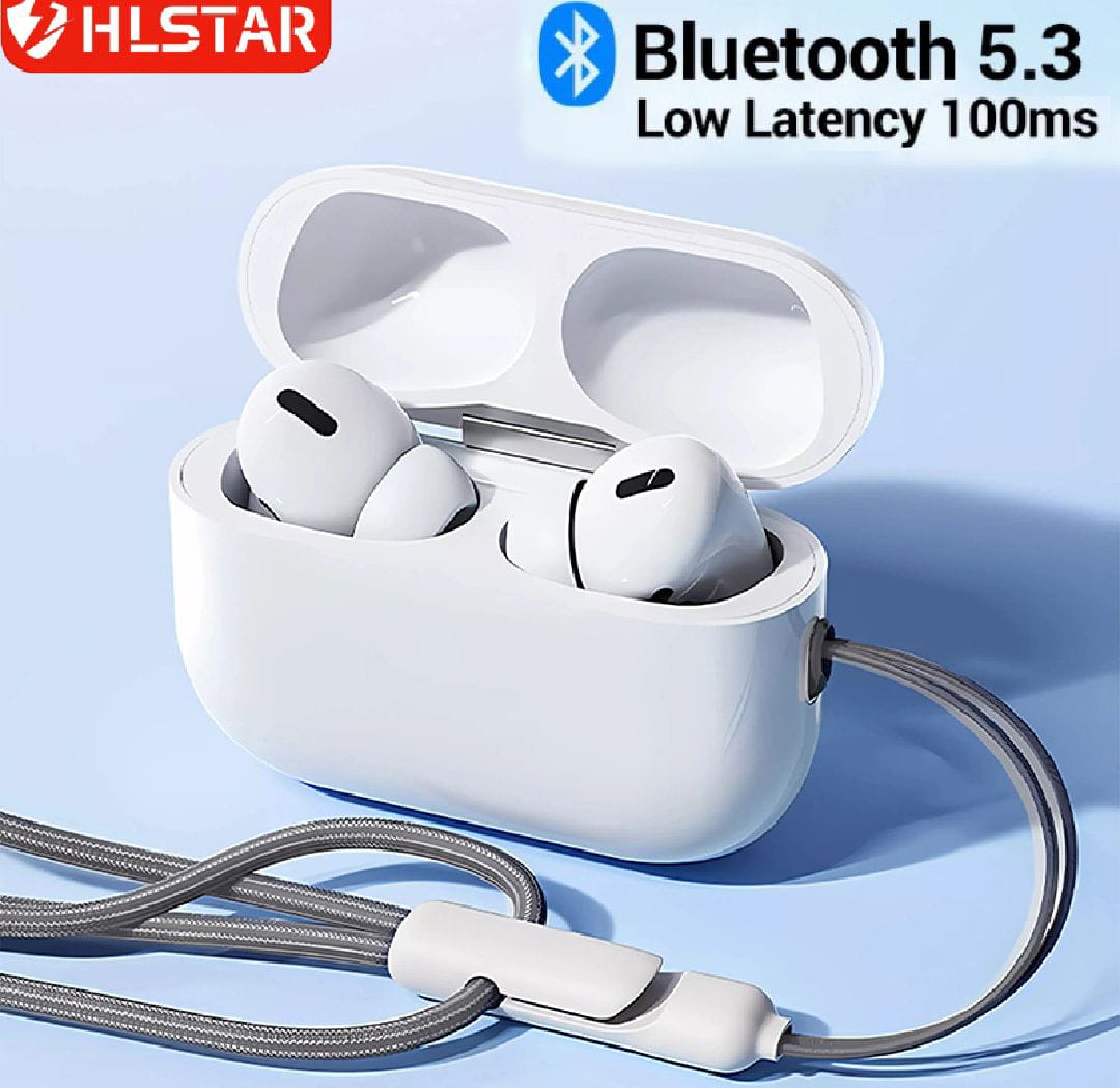 2025 Apple Airpods Pro 2nd generation, Premium Quality sound with free cash on delivery with Allow to open